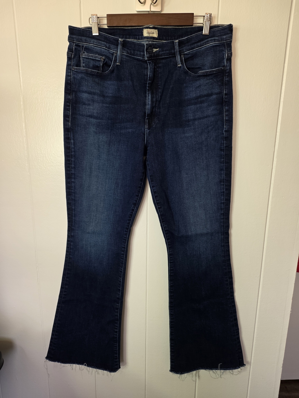 Mother The Weekender Fray Jeans Size 34
